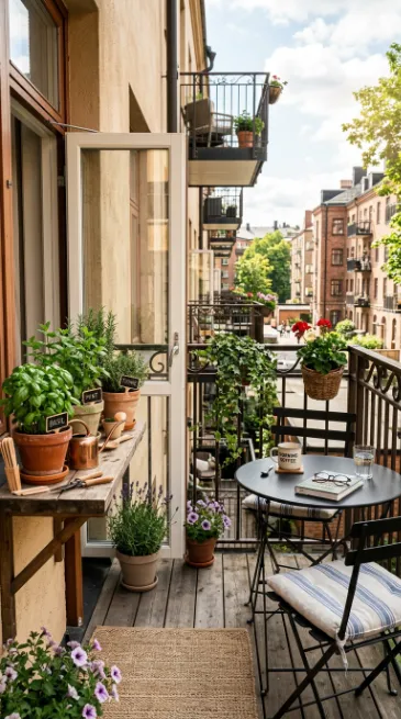 Add a small herb garden