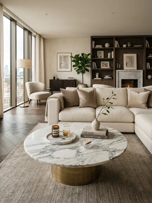 Bring in marble accents