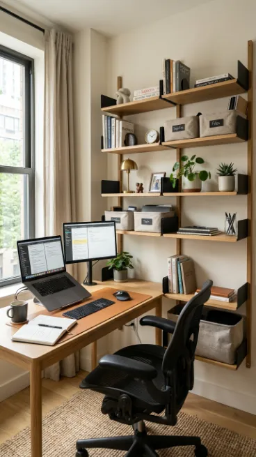 Choose adjustable shelving for flexibility
