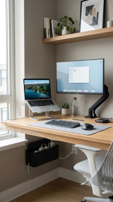 Choose cord organizers to keep things tidy