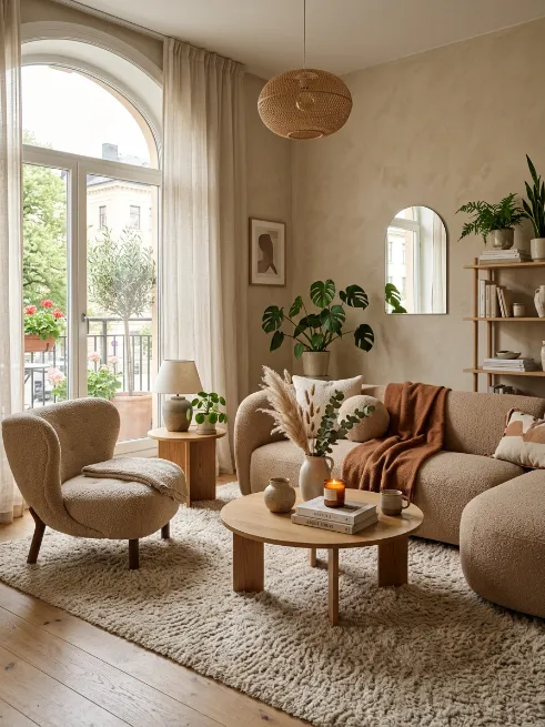 Choose furniture with rounded edges