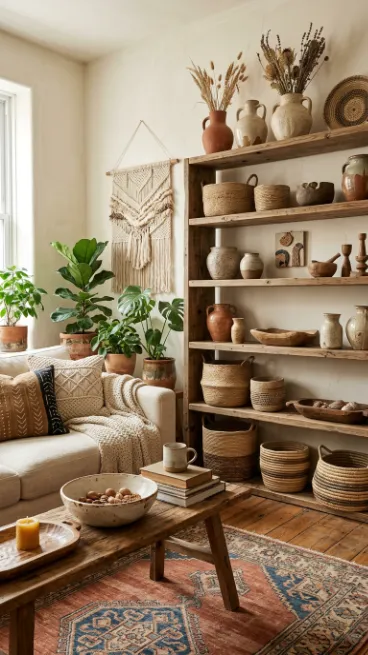 Choose handmade or artisan decor pieces