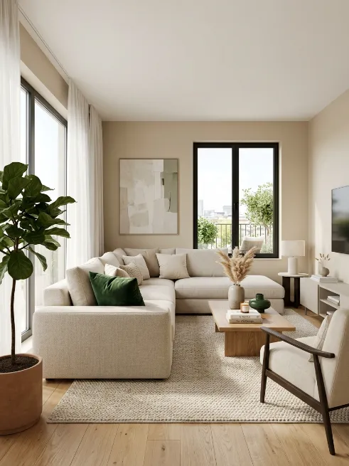 Choose one bold accent color