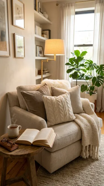 Choose pillows in different sizes