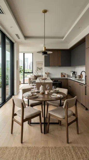 Choose seating that matches your kitchen style