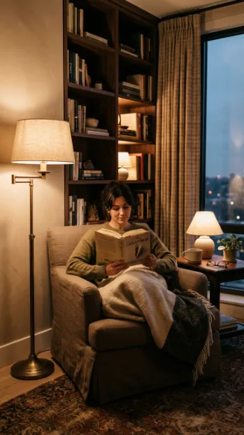 Choose warm soft lighting