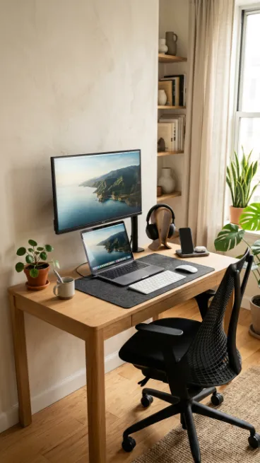 Choose wireless accessories to reduce clutter