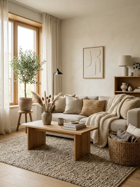 Choose a few textures instead of many colors