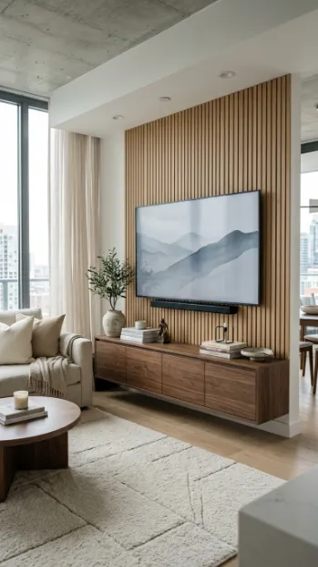 Choose a media console with storage
