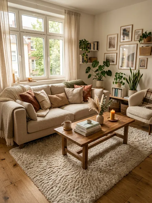 Choose a plush area rug