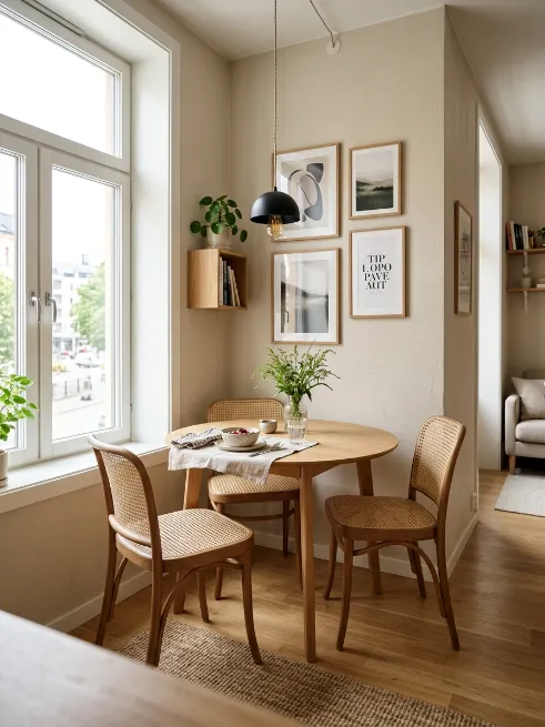 Choose a round dining table