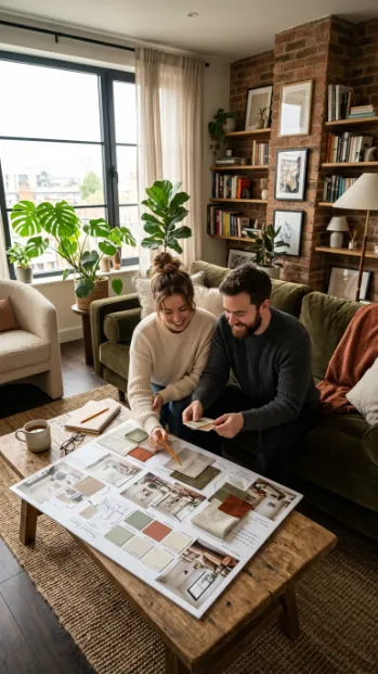 Create a shared mood board before you start