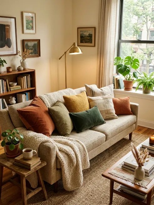 Fill your space with pillows