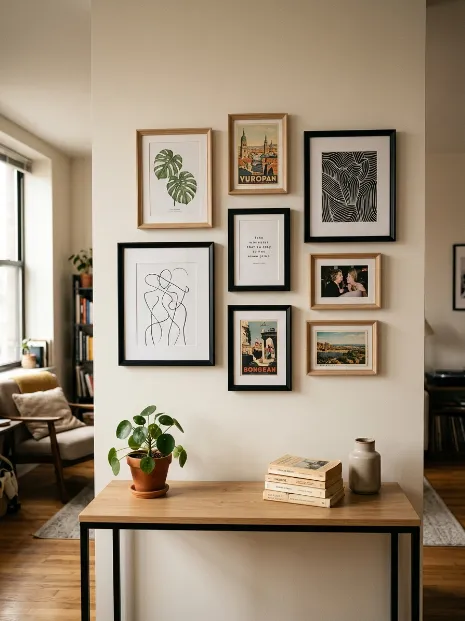 Frame prints instead of buying expensive art