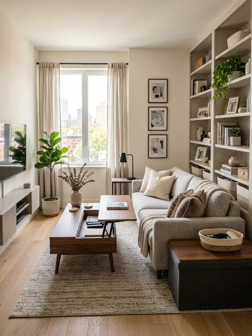Go for multi purpose furniture