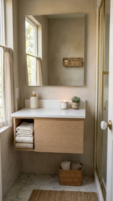 Keep countertops mostly clear