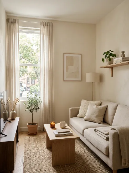 Keep decorative items to a minimum