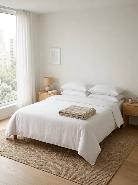 Keep your bed simple