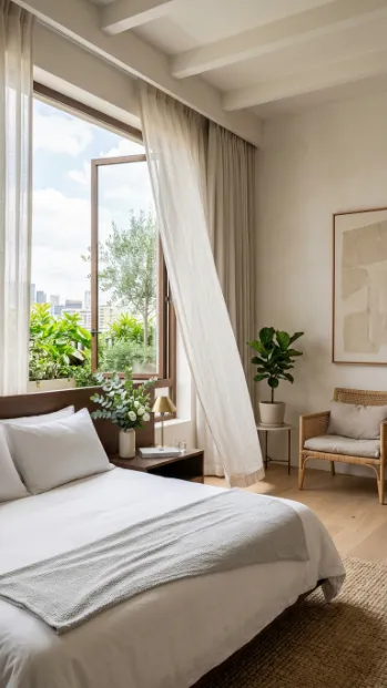 Keep the room temperature and air fresh
