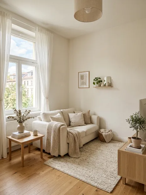 Stick to light neutral wall colors