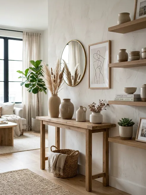 Use ceramic and stoneware vases