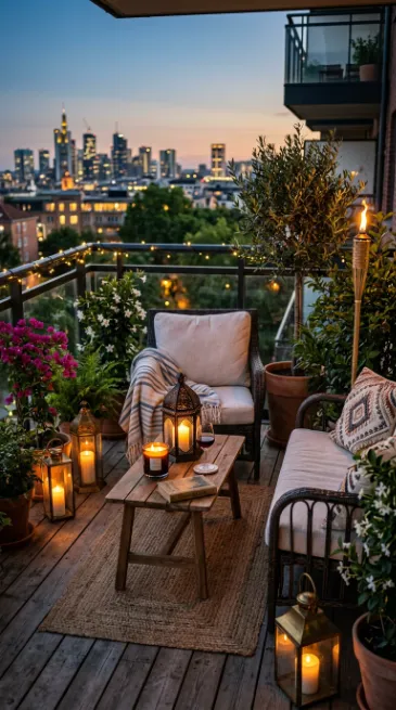 Use citronella candles or torches