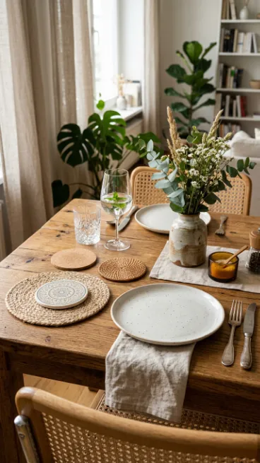 Use coasters and trivets as styling details