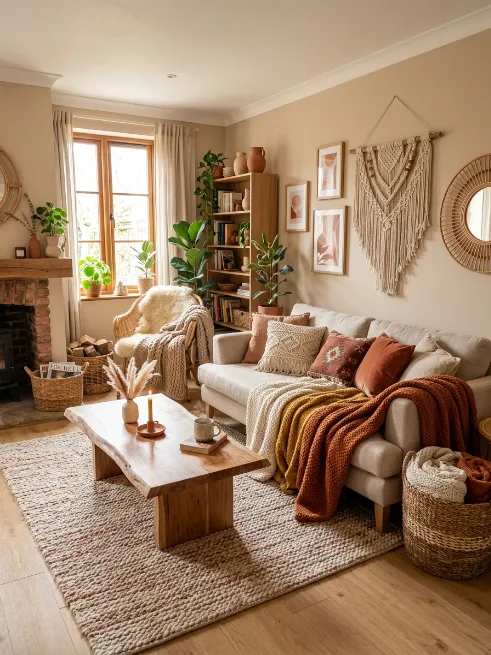 Use knit and woven textures