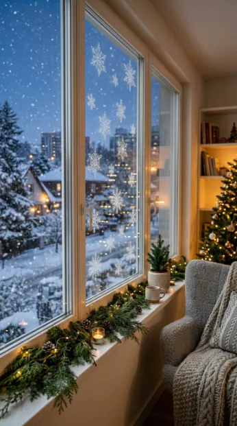 6. Use Removable Window Clings