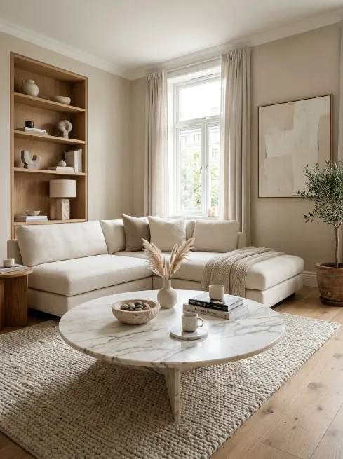 Use stone or marble accents