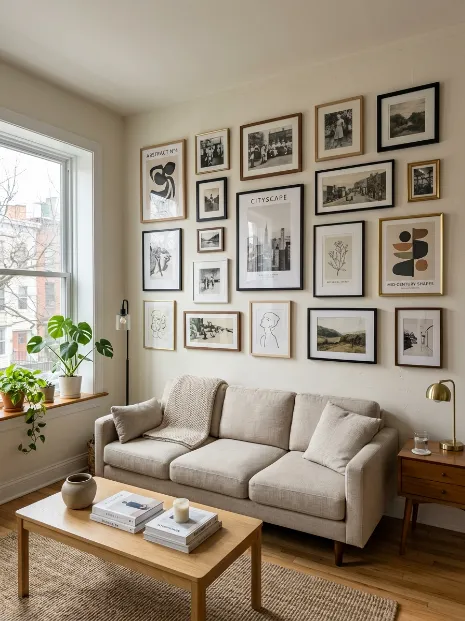 Use wall art to add personality 1