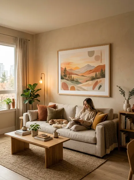 Use warm wall art