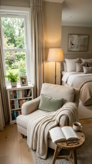Use a corner of your bedroom