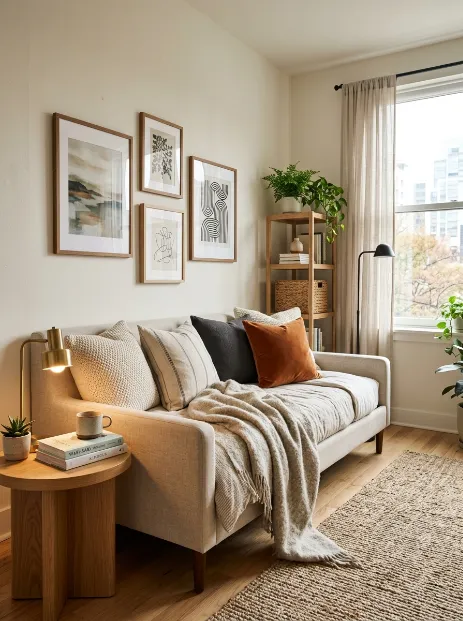 Use a daybed or sofa bed in a second living area