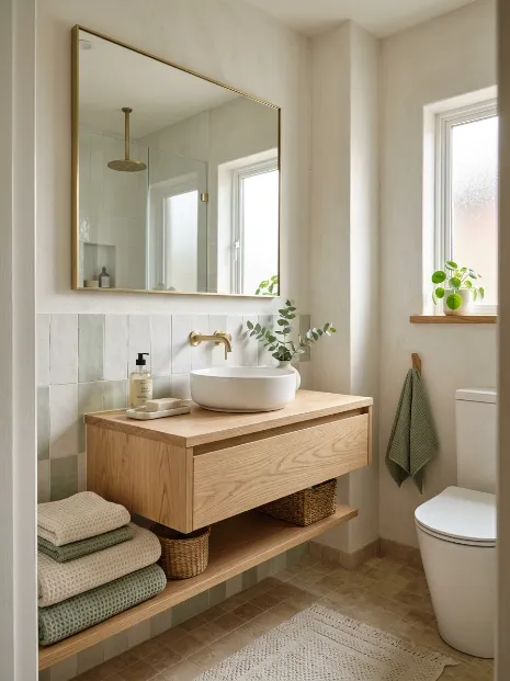 Use a neutral or soft color palette